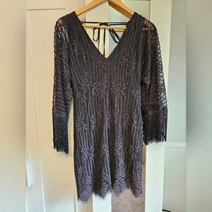 Idyllwind Celosia Lacey Fringe Dress Size XS